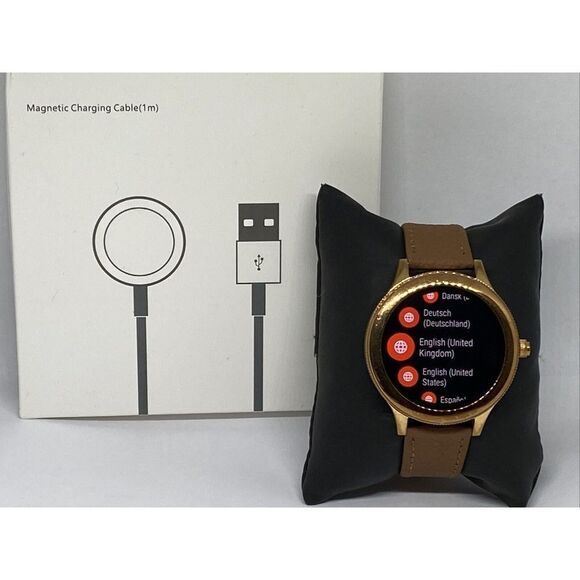 Fossil Gen 3 Authentic Genuine Smart Watch Custom Band FTW6005 PD356 - Picture 1 of 12